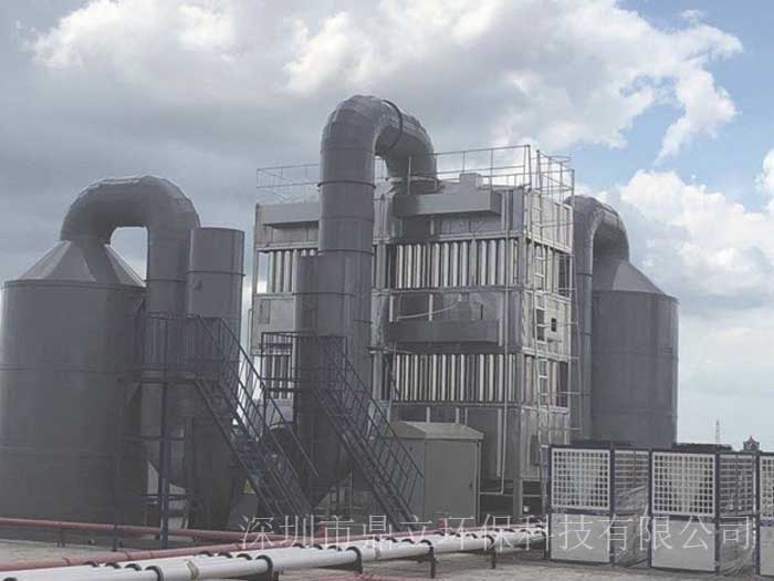 中山濕式靜電廢氣淨化處理工程案例