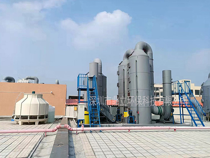 東莞市方實五金（jīn）電子有限公司廢氣處理工程完（wán）工