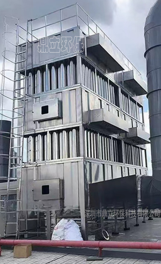 濕式靜電廢氣治理設備施（shī）工安裝