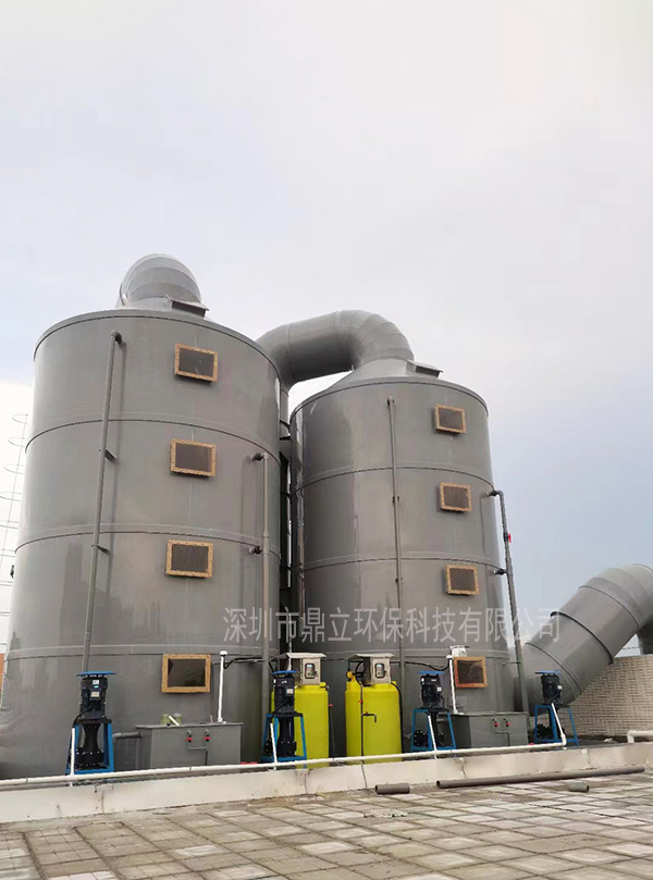 深圳市鴻榮恒鋁製品有限公司廢氣處理成功（gōng）案例
