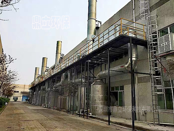 噴塗VOCS廢氣處（chù）理工程